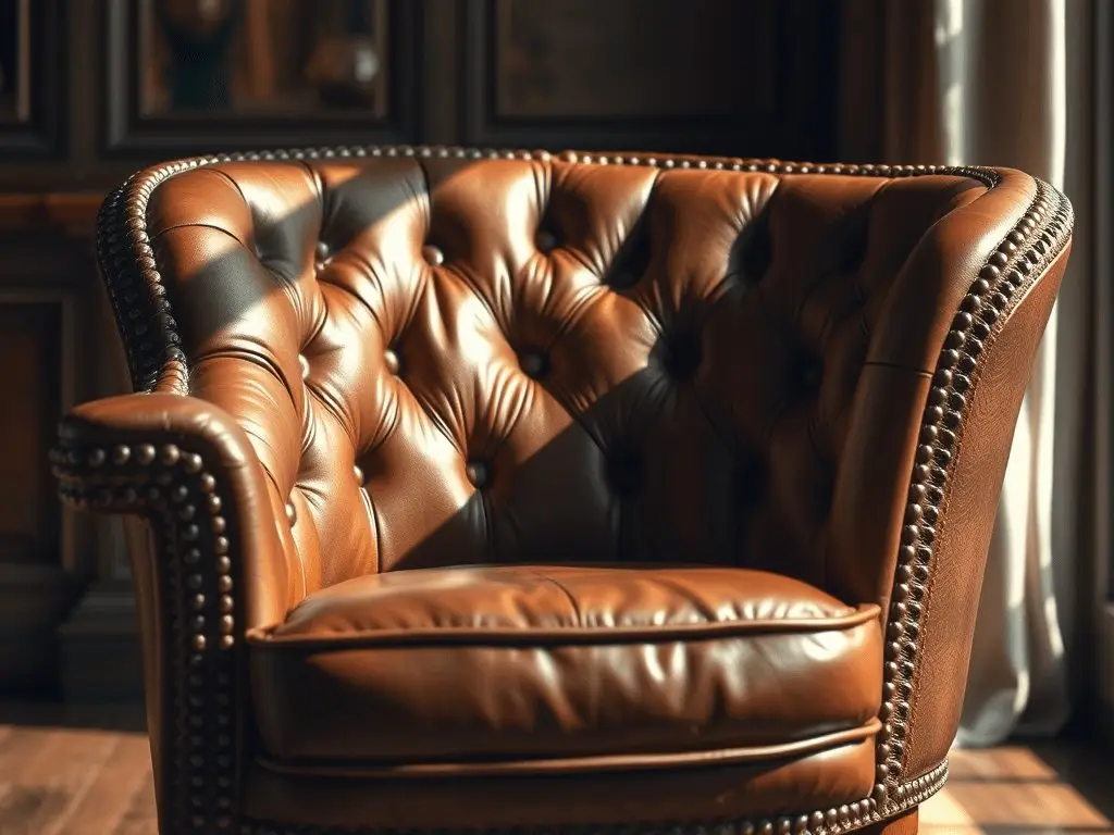 Rénovation de fauteuils Voltaire et canapés cuir, site sitrine conçu par Nuances Com', Tapissier à Lyon
